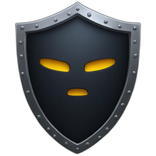 dark shield emoji