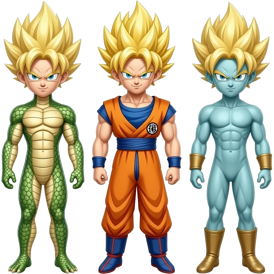 Animaux mythologique de dragon ball z en emoji réaliste emoji