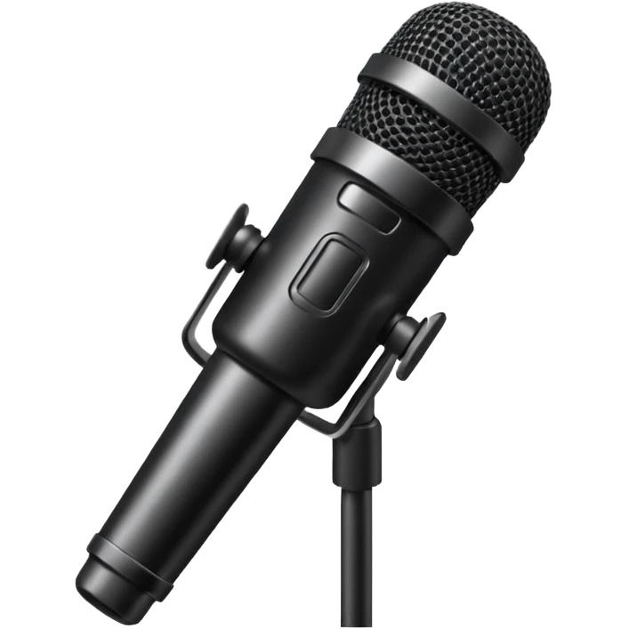 MICROPHONE emoji