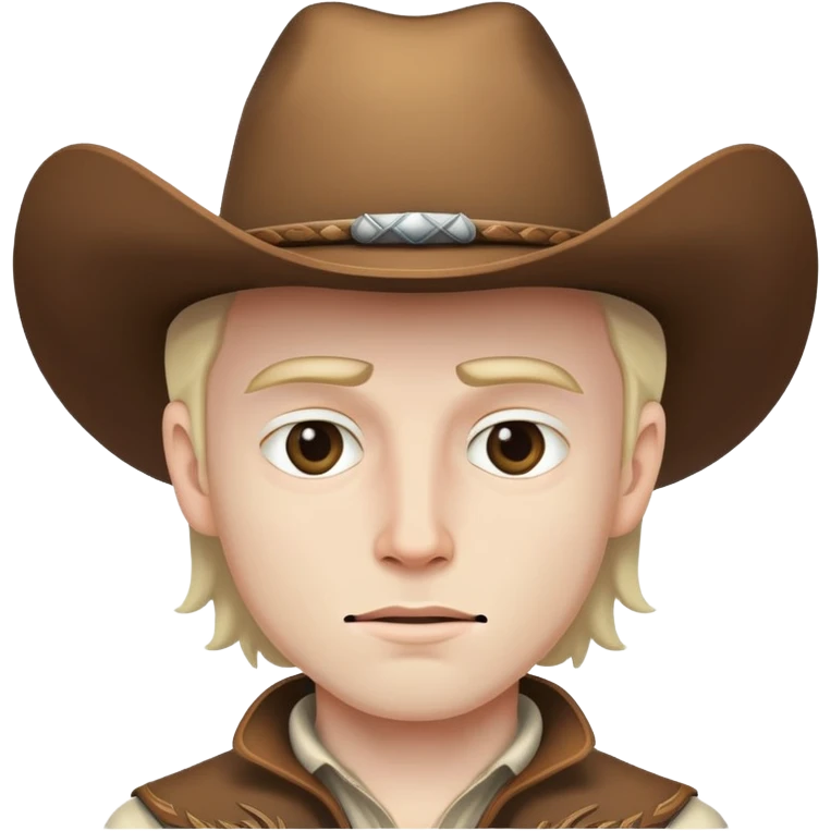 cowboy with this face 🫩 emoji