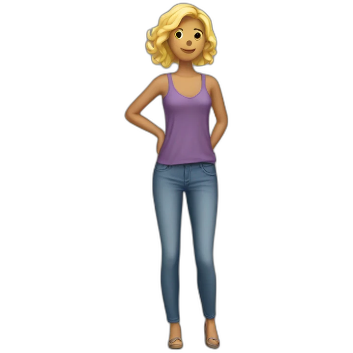 Mujer ropa emoji