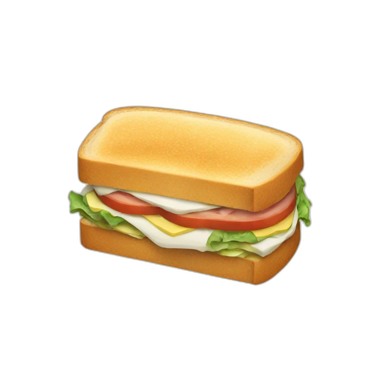 Sandwich eat sandwich emoji