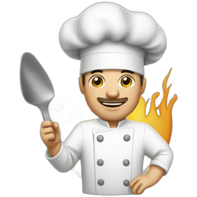 chef cooking iphone emoji