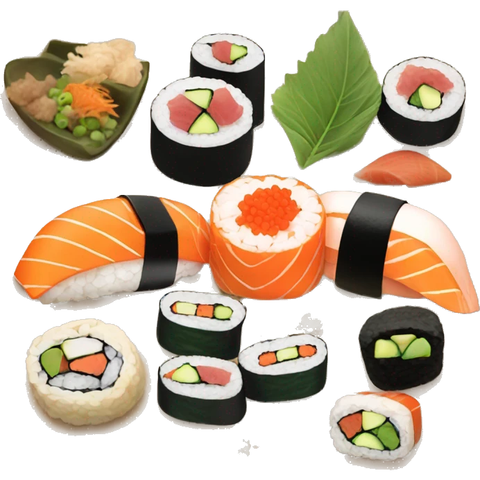 sushi platter emoji