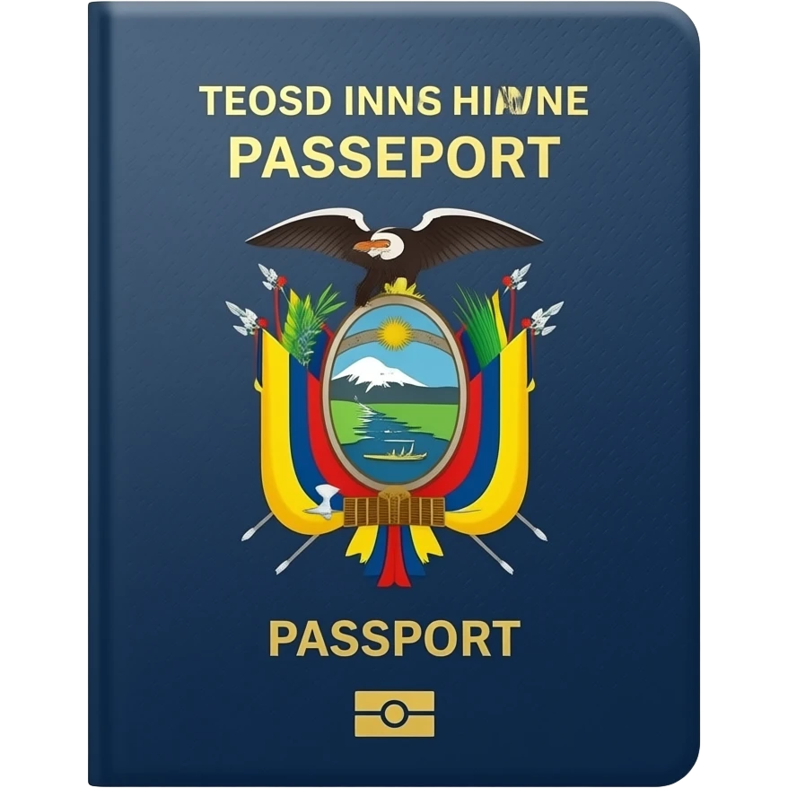 a ecuatorian passport emoji