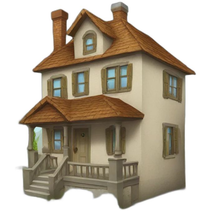 funny house emoji