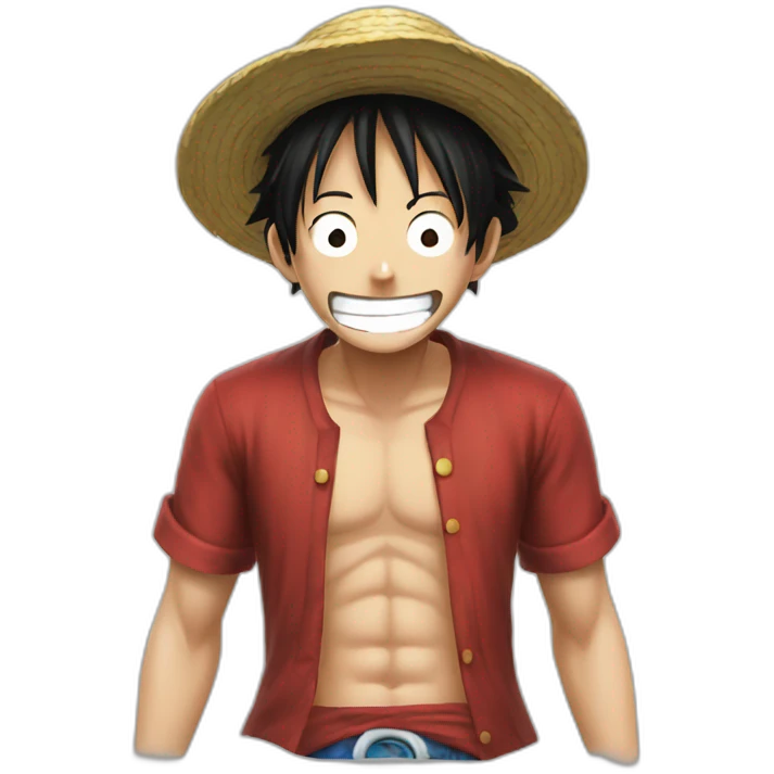 Luffy emoji