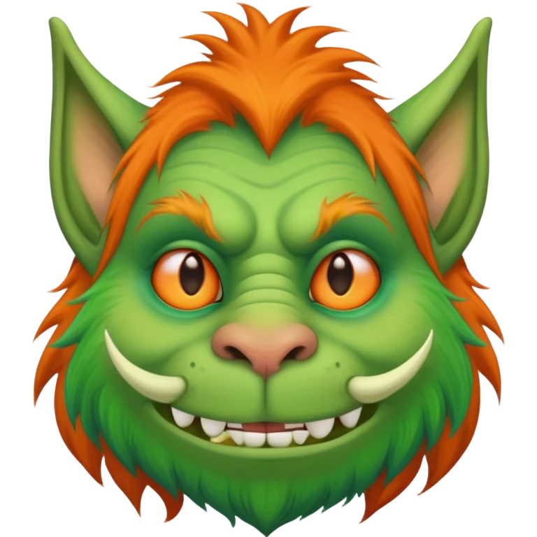 troll e gatto emoji