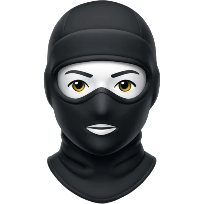 Nike ski mask emoji