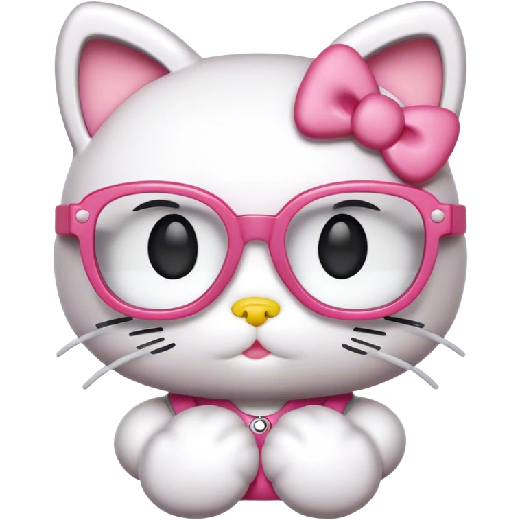   Regular HelloKitty with cool glasses emoji