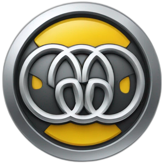 Logo de audi emoji