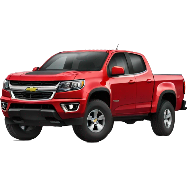 Red Chevy Colorado emoji