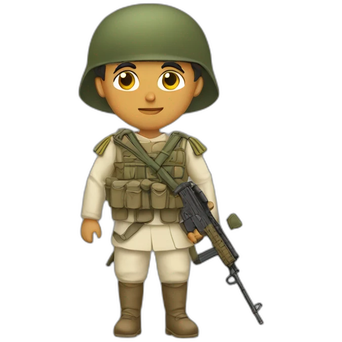 Soldat kabyle emoji
