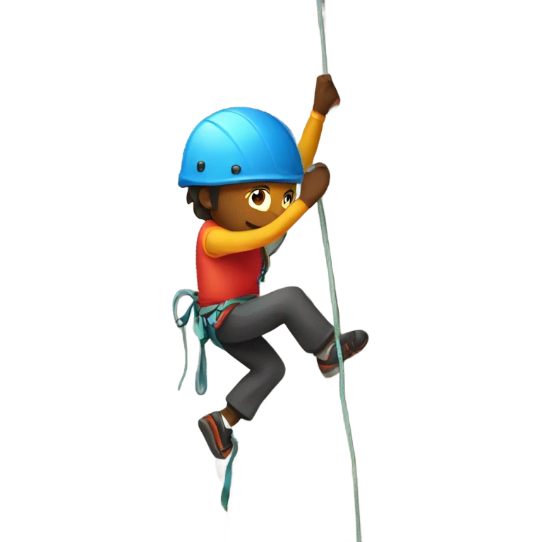 rock climbing emoji