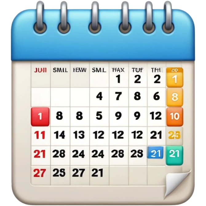 calendar Mini  emoji