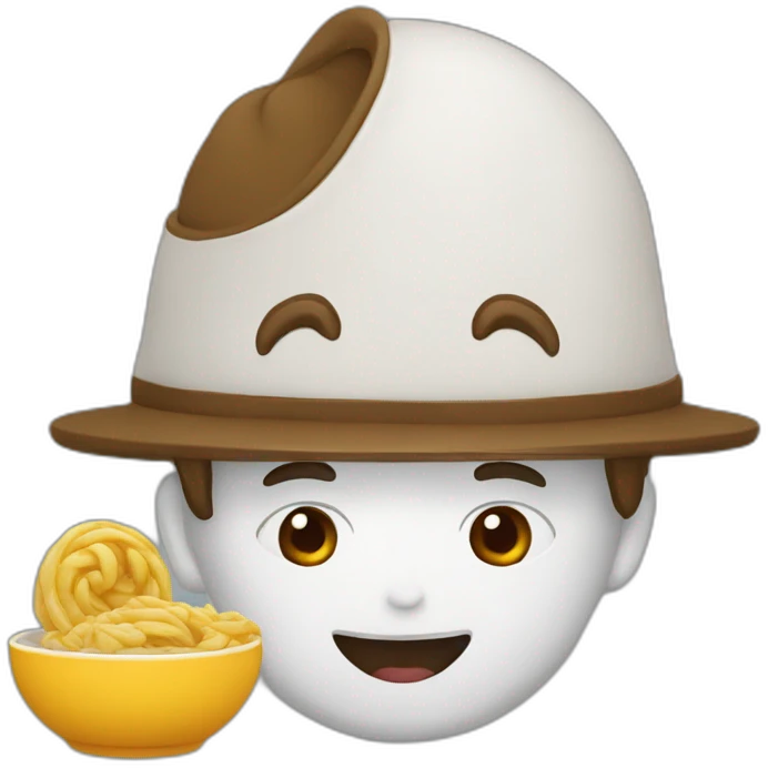 camarera con bandeja emoji