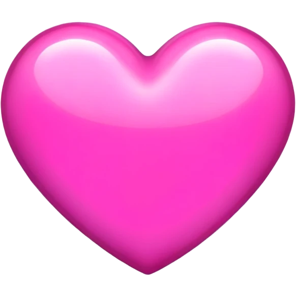Pink heart emoji