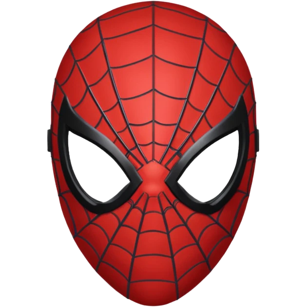 Spider movie mask  emoji emoji