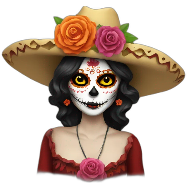 Catrina con nombre Jessie emoji