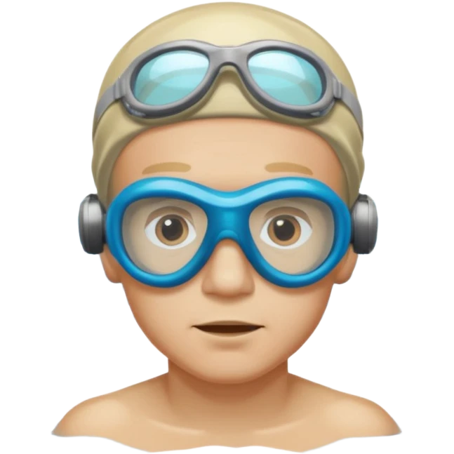 Underwater man face emoji