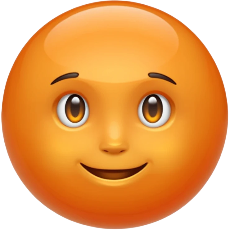 Orange opala emoji