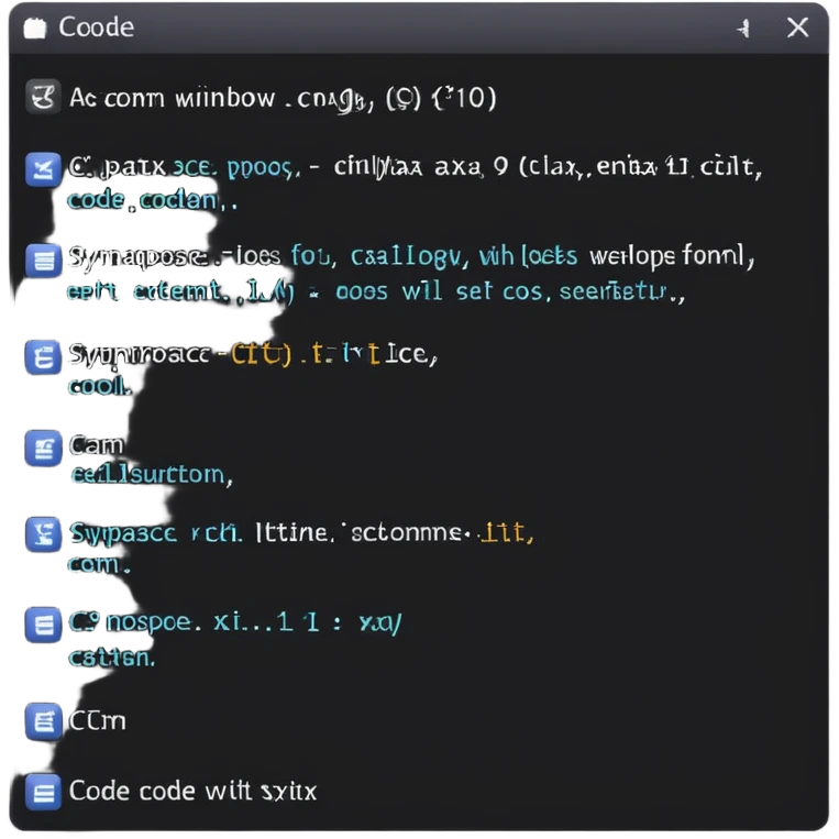 code window with C# highlighted emoji