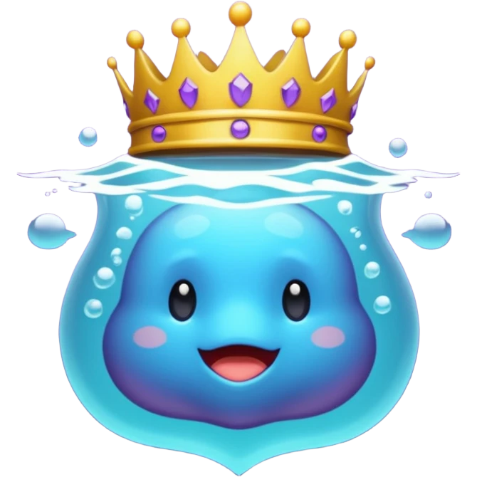 Emblema de sub para Twitch que sea una corona chula para recibirla a los 4 meses emoji
