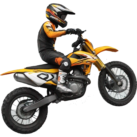 Motocross emoji