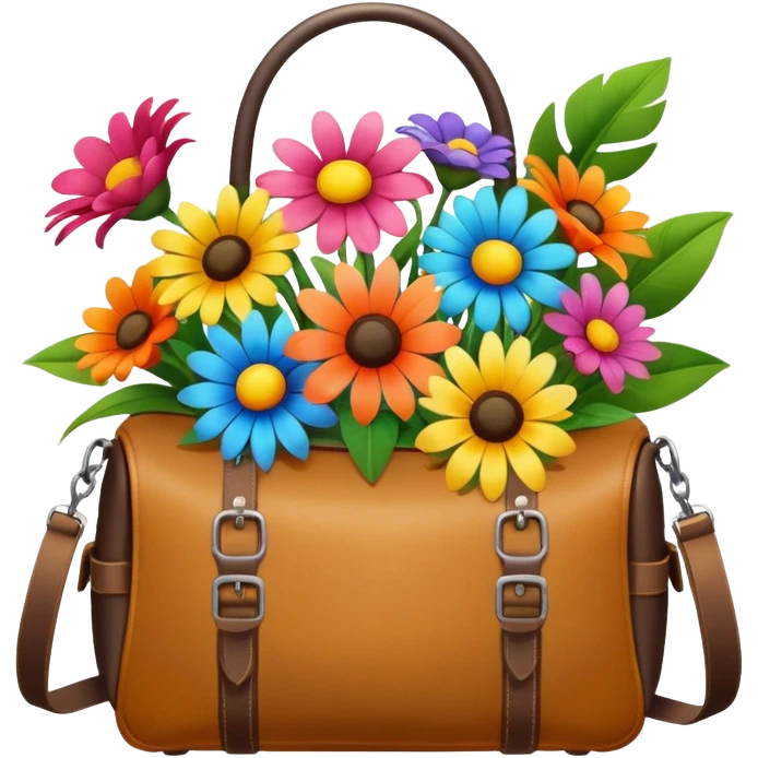 Flower bouquet travel emoji