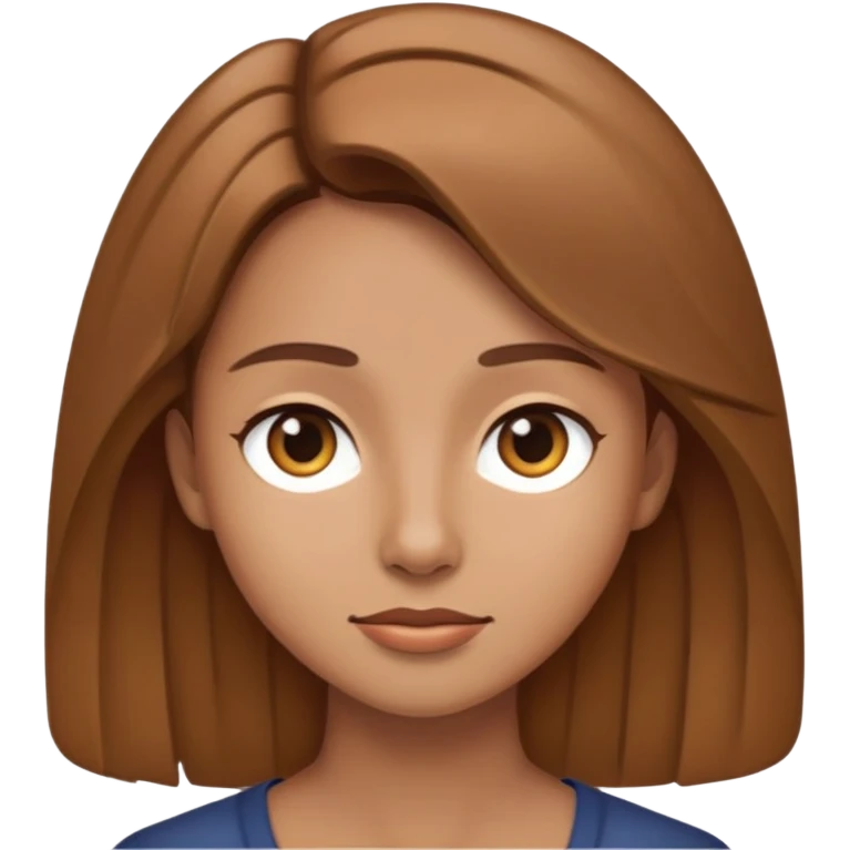 Two phones and light brown hair emoji