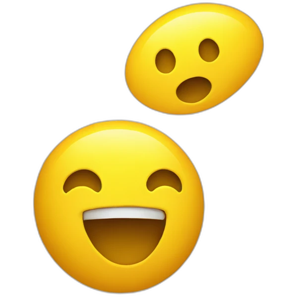 Two yellow blobs emoji