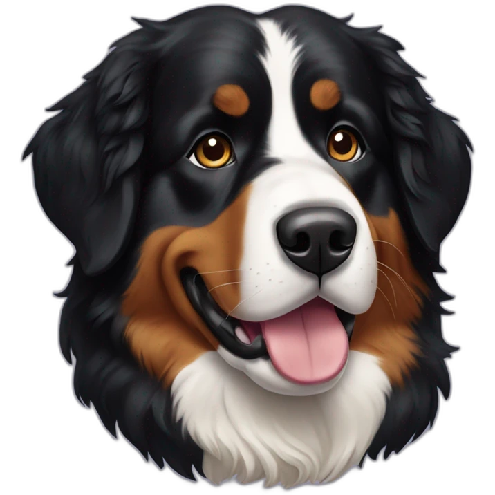 bernese mountain dog emoji