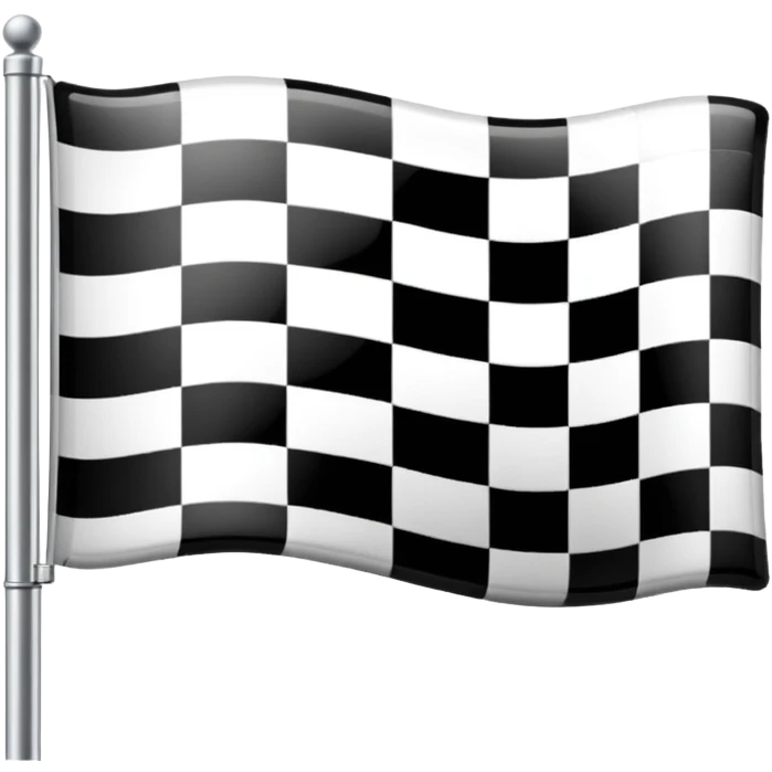 sorayama Chequered flag emoji