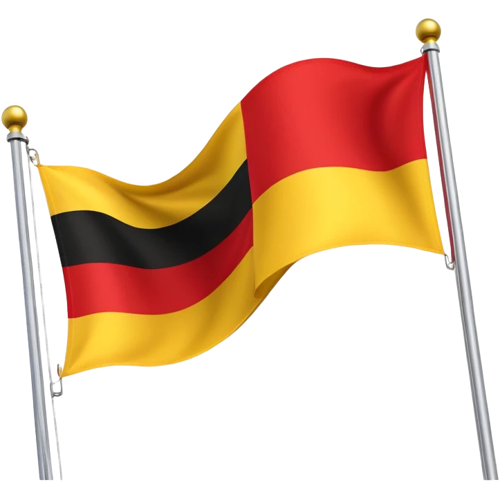 Belgian flag with black, yellow, and red vertical stripes emoji