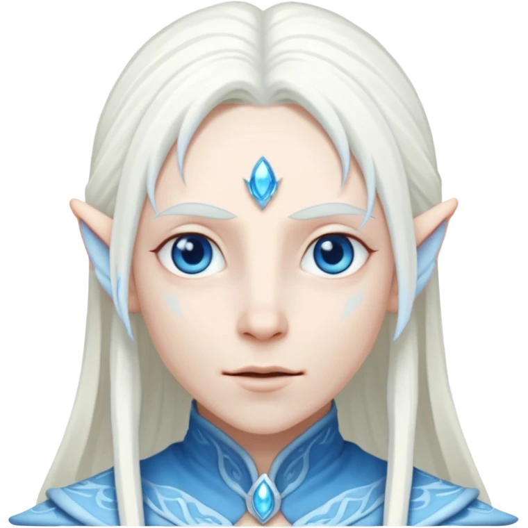 albino ice elf emoji
