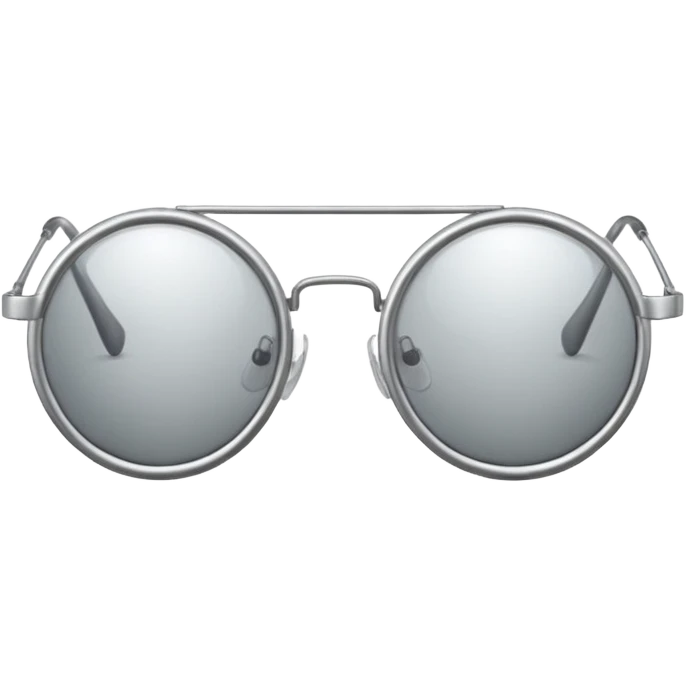 metal glasses emoji
