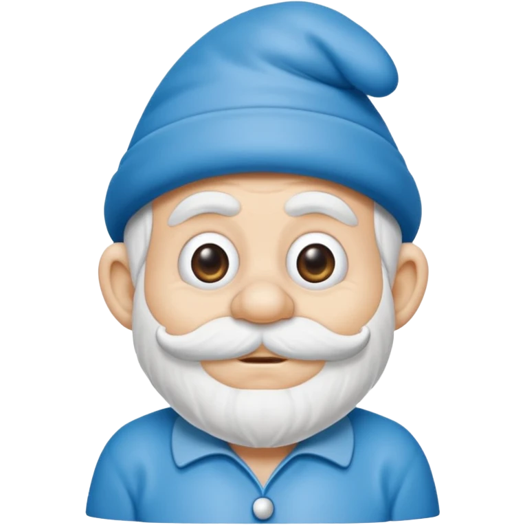 grandfather smurf  emoji
