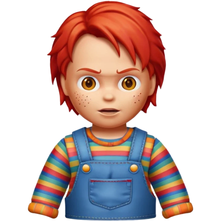 Un emojin de chuky emoji