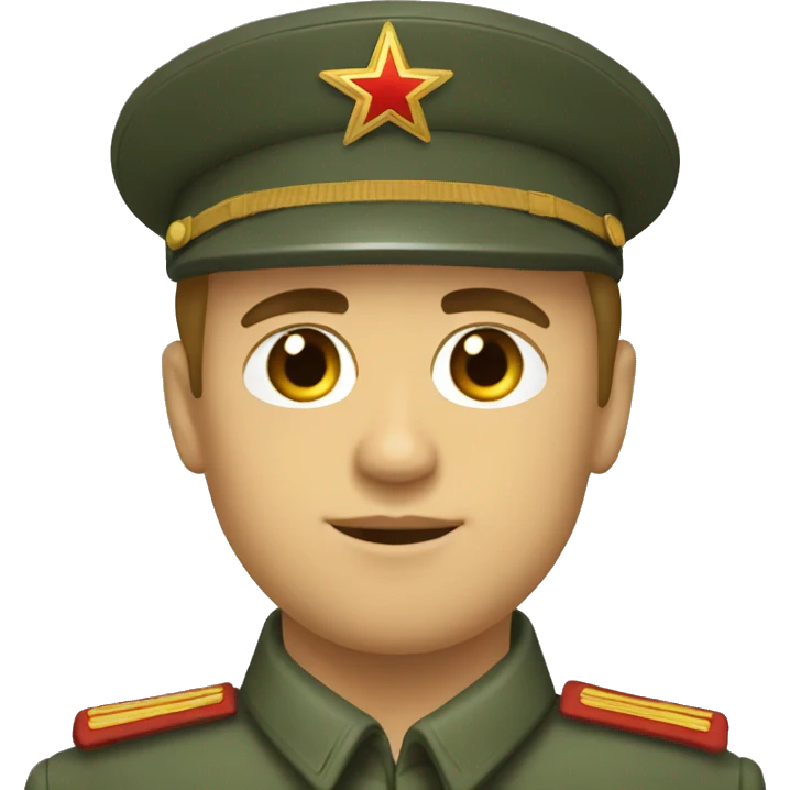 the USSR Soldier emoji