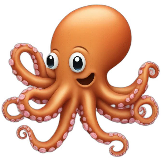 Octopus with 7 sausages in its tentacleS emoji