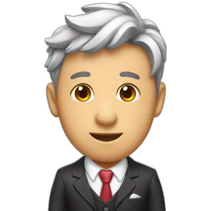 cerdo con traje emoji