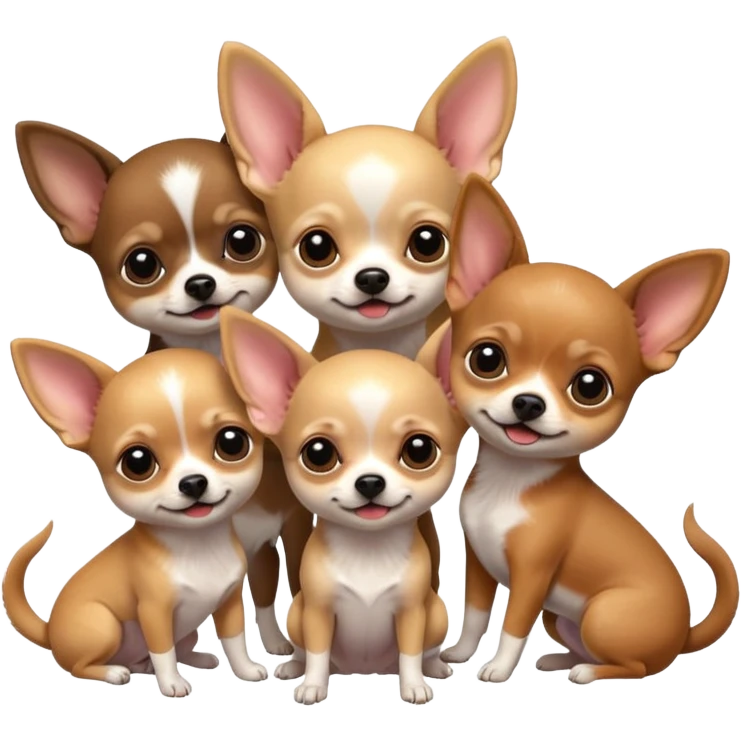 Chihuahua pack emoji
