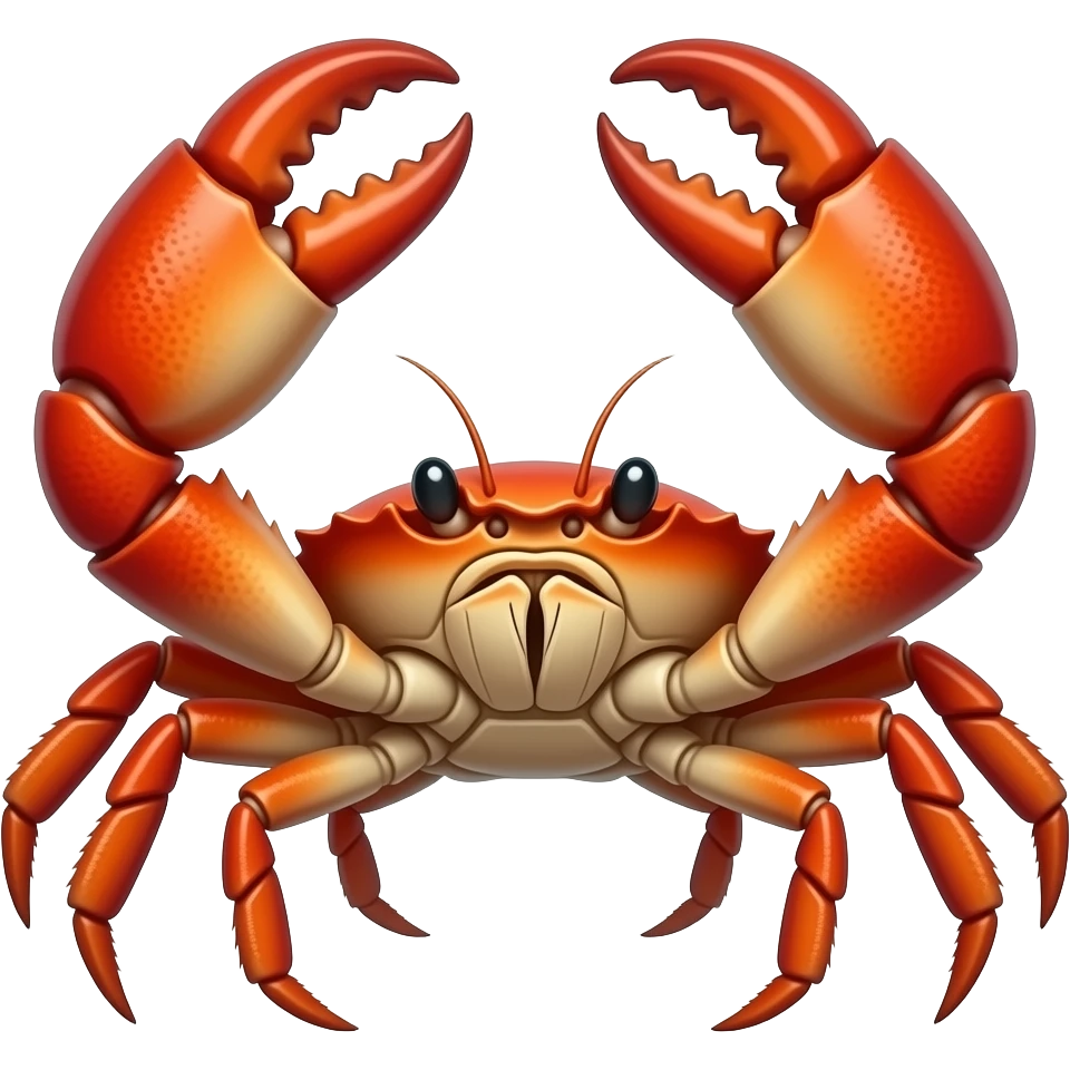 Crab epic animated emoji
