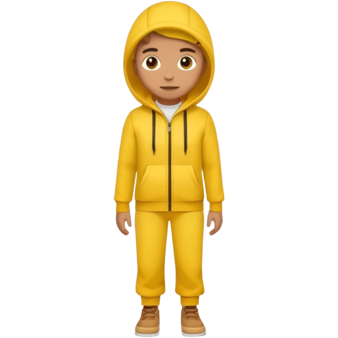 Star with a human full body yellow emoji