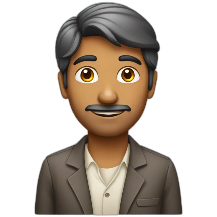 Average it working indian emoji