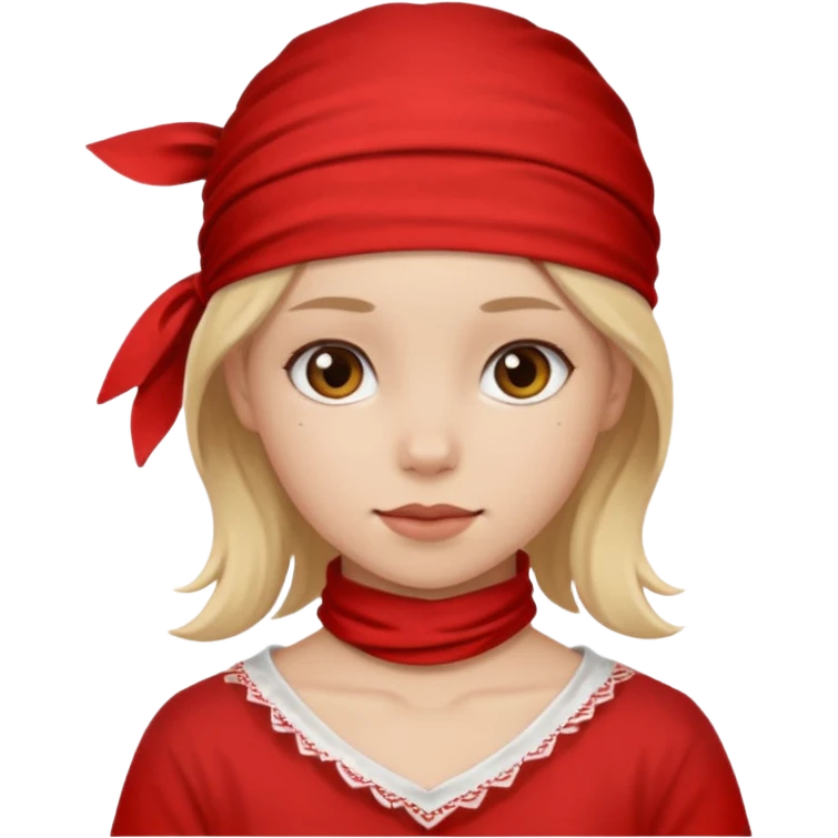 bandana girl emoji