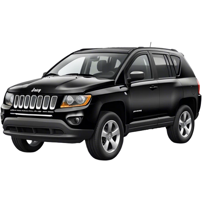 Black jeep compass  emoji