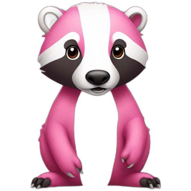 pink badger emoji
