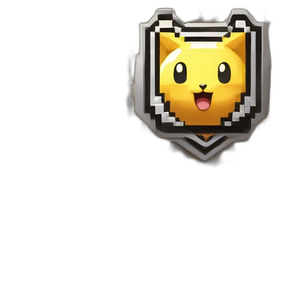 pixel badge event contest pokemon gold future trophy emoji