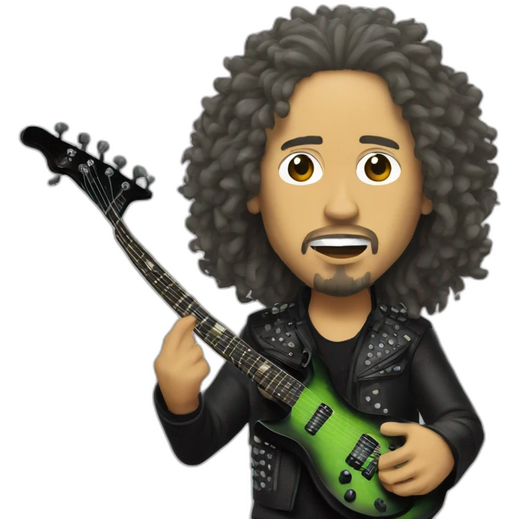 kirk Hammett  emoji